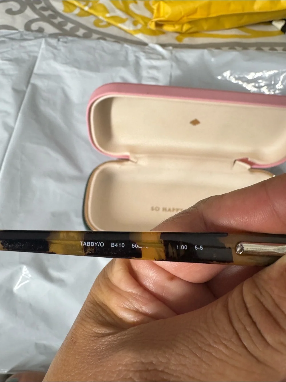 kate spade Black Cat-Eye Optical Glasses